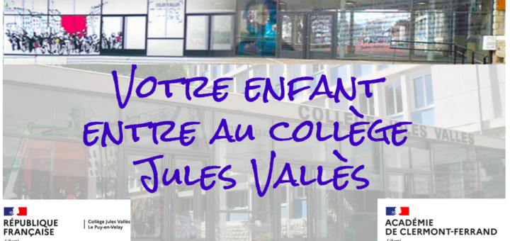 collège jules Vallès Le Puy en Velay - Présentation pour les portes ouvertes