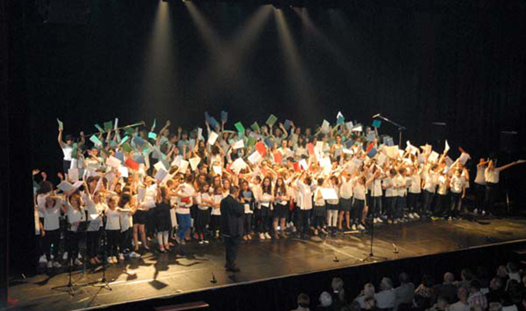 Atelier danse du collège Jules Vallès