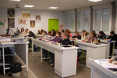 Salle de sciences du Collège Jules Vallès - Mai 2015