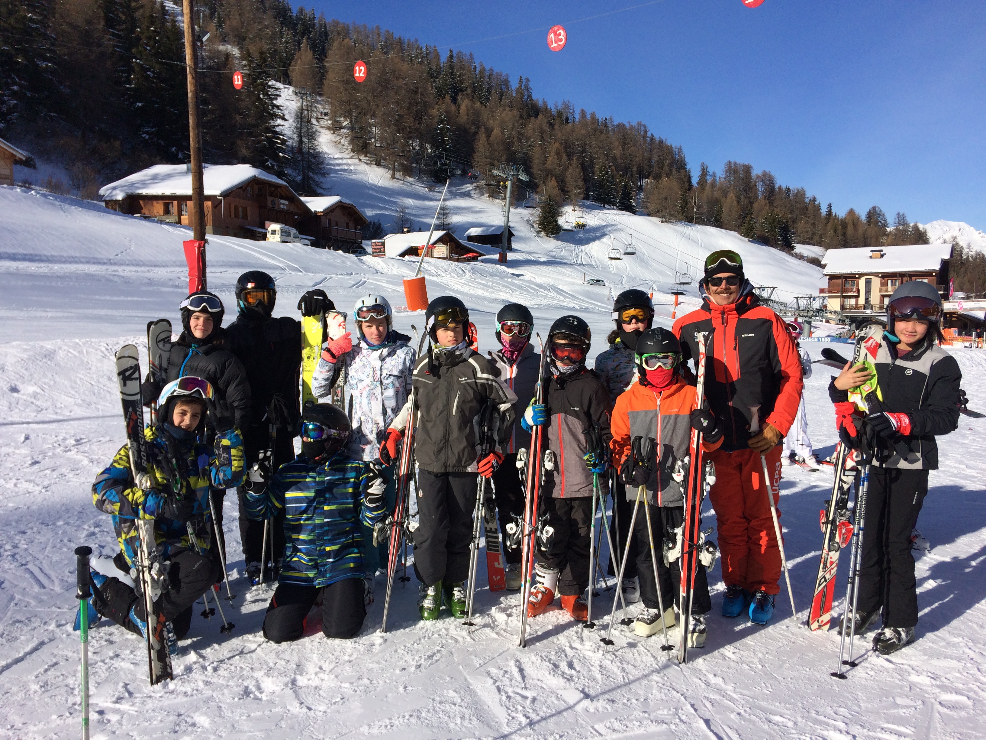 La Plagne 2018 - Collège Jules Vallès