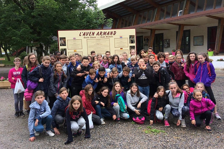 Sortie annuelle à Sainte-Enimie 2017 - Collège Jules Vallès